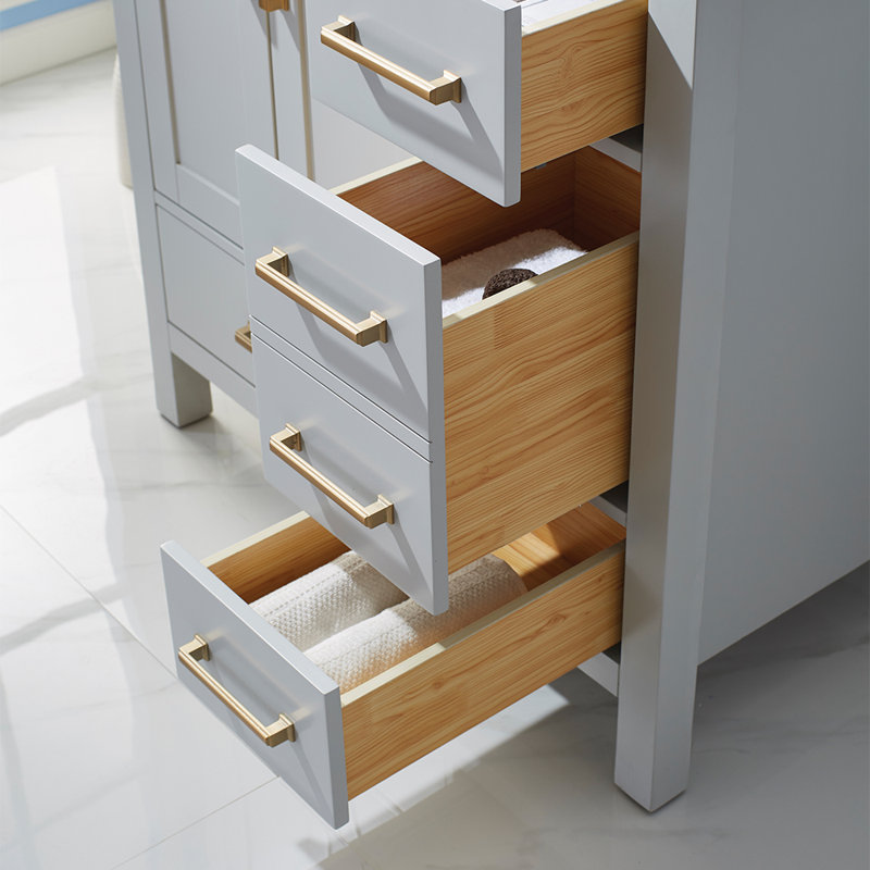 Everly Quinn Ryland 36'' Free Standing Single Bathroom Vanity with